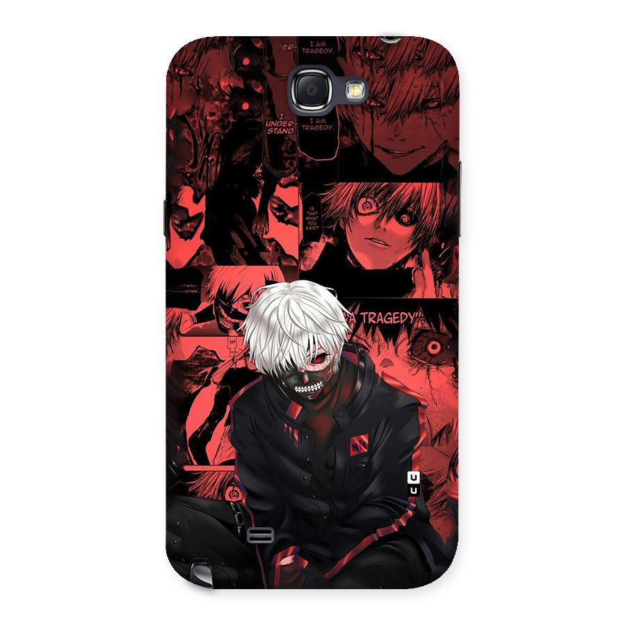 Toukyo Ghoul Kaneki Manga Back Case for Galaxy Note 2