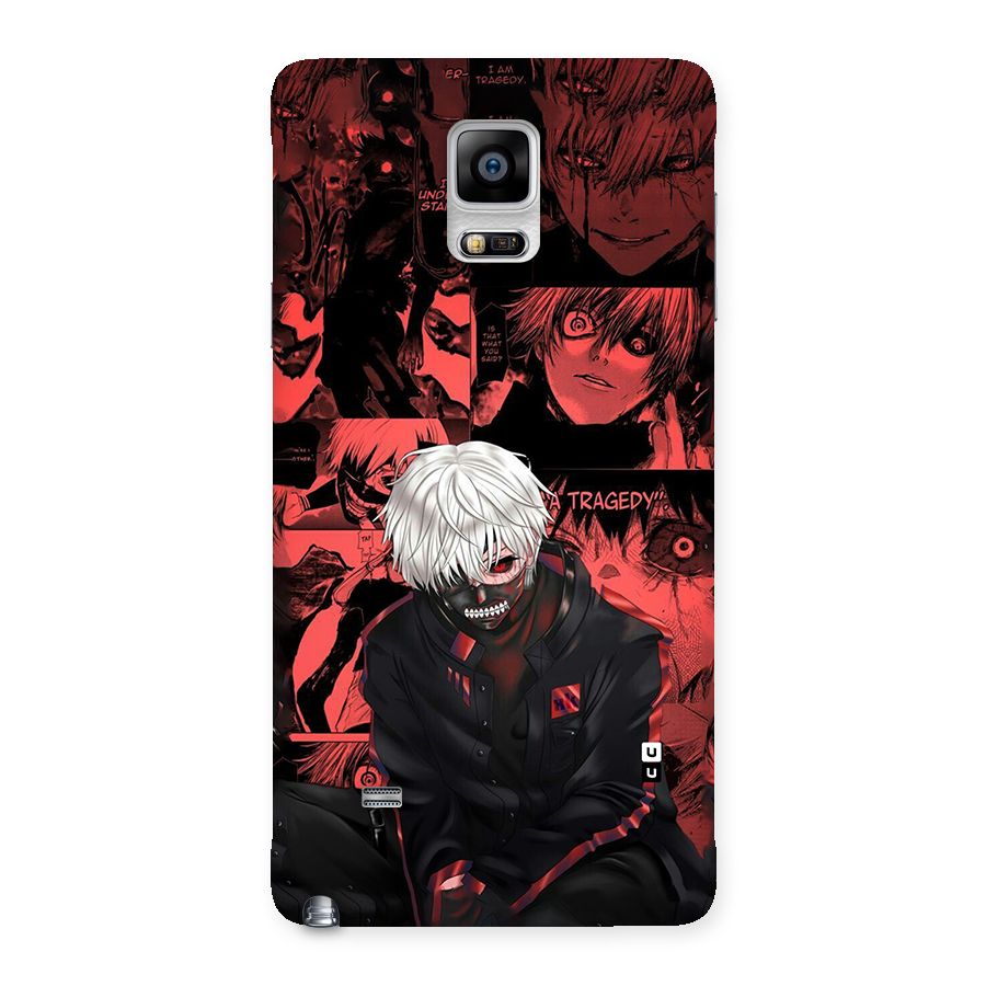 Toukyo Ghoul Kaneki Manga Back Case for Galaxy Note 4