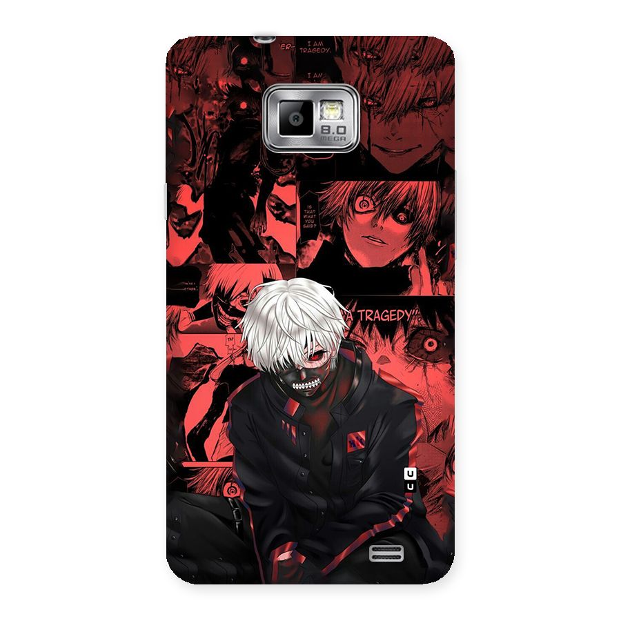 Toukyo Ghoul Kaneki Manga Back Case for Galaxy S2