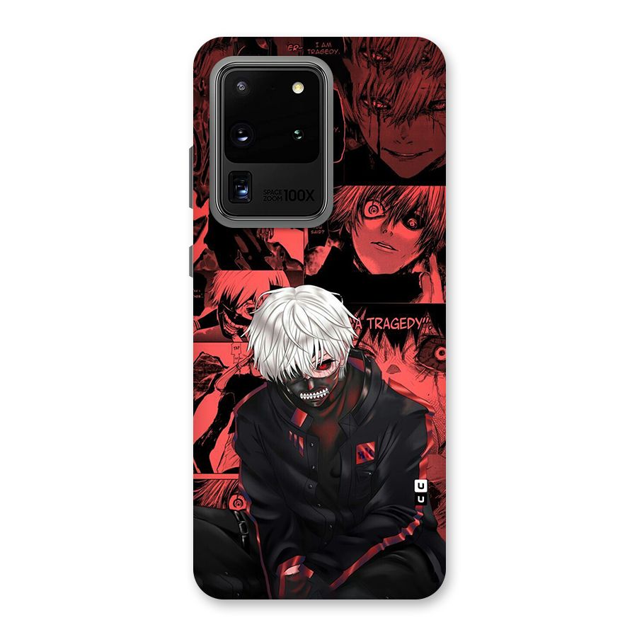 Toukyo Ghoul Kaneki Manga Back Case for Galaxy S20 Ultra