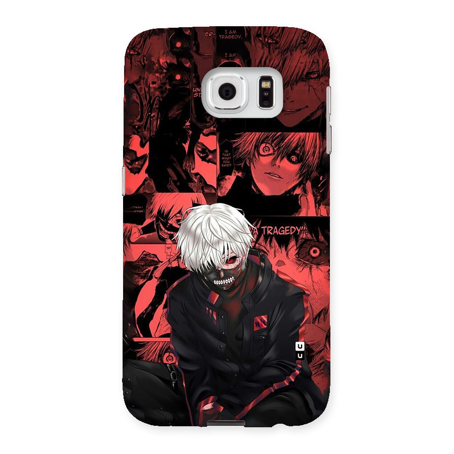 Toukyo Ghoul Kaneki Manga Back Case for Galaxy S6