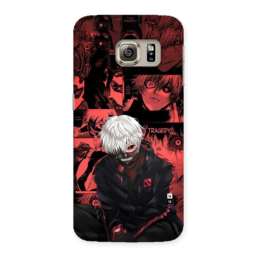 Toukyo Ghoul Kaneki Manga Back Case for Galaxy S6 edge