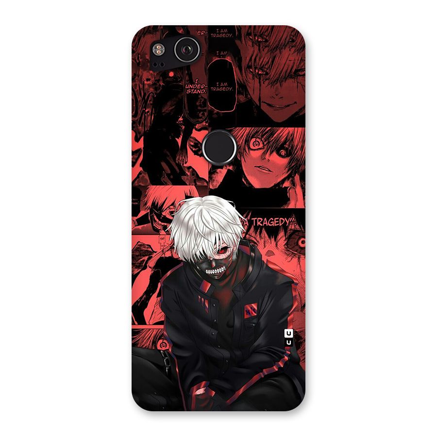 Toukyo Ghoul Kaneki Manga Back Case for Google Pixel 2