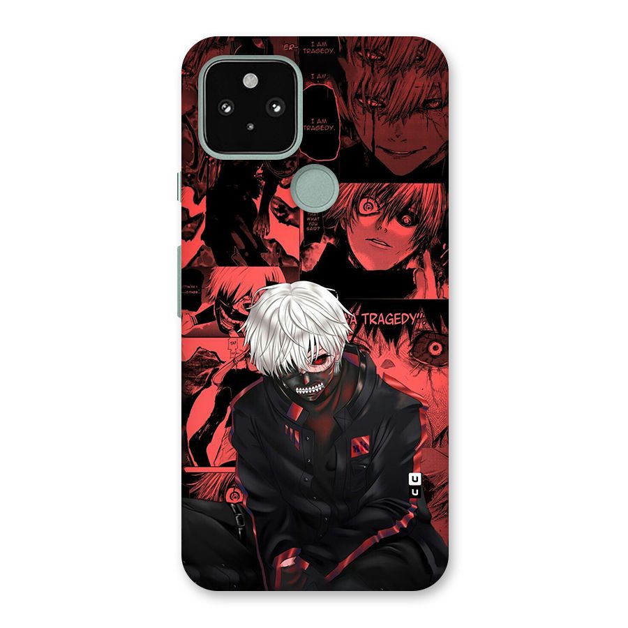 Toukyo Ghoul Kaneki Manga Back Case for Google Pixel 5