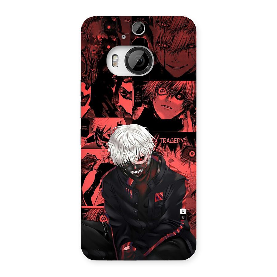 Toukyo Ghoul Kaneki Manga Back Case for HTC One M9 Plus