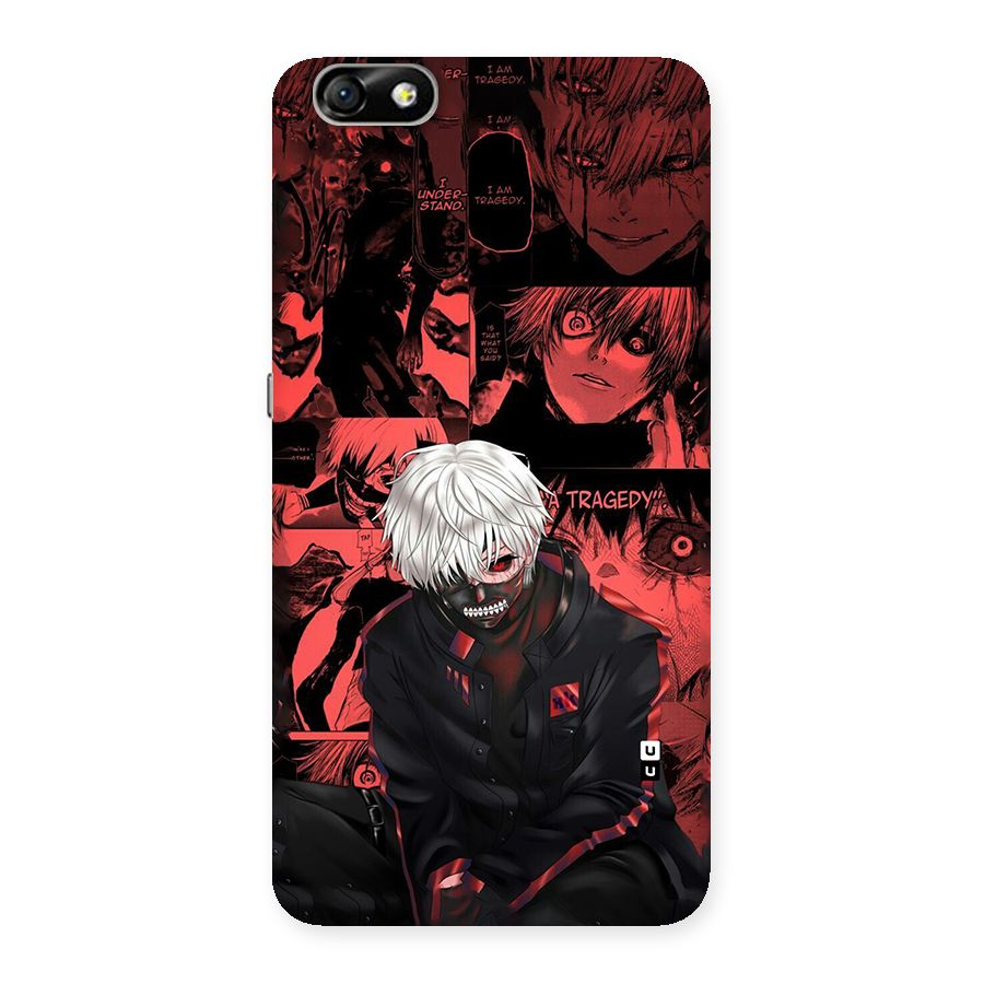 Toukyo Ghoul Kaneki Manga Back Case for Honor 4X