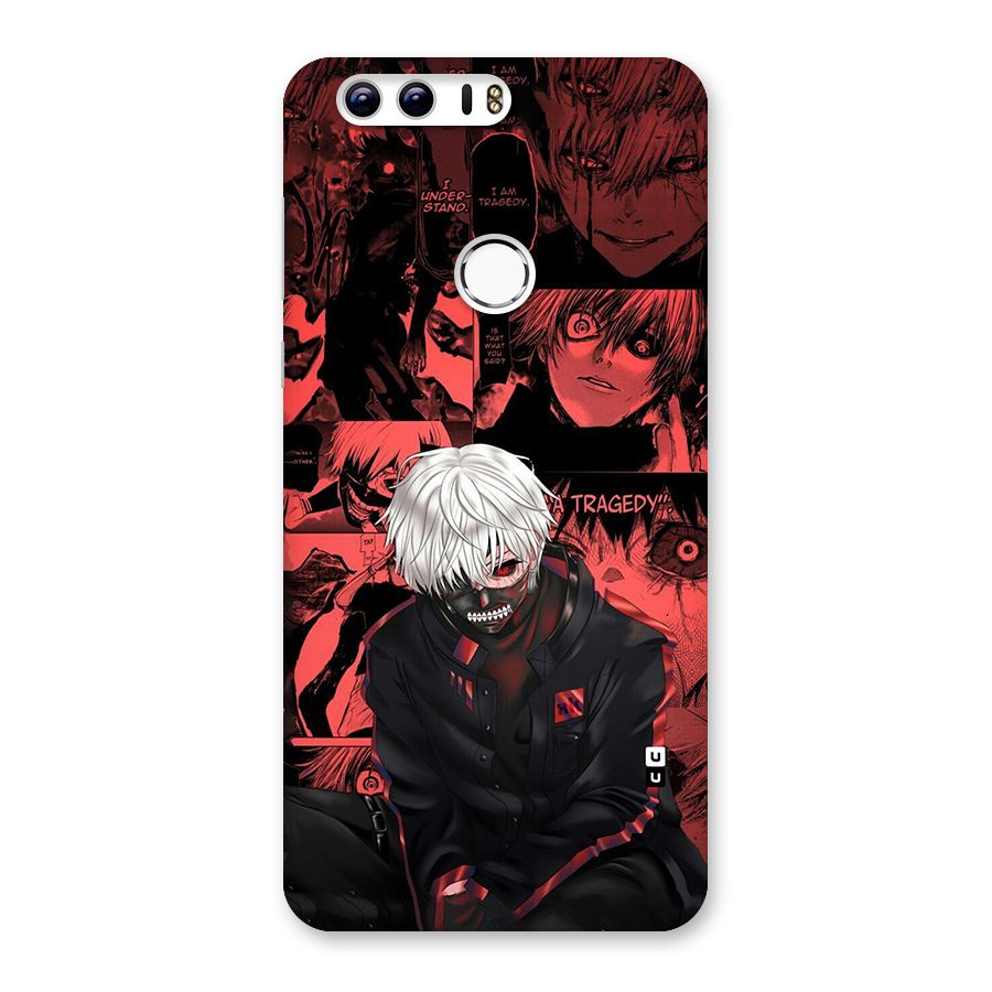 Toukyo Ghoul Kaneki Manga Back Case for Honor 8