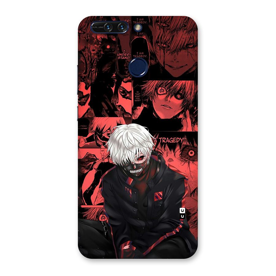Toukyo Ghoul Kaneki Manga Back Case for Honor 8 Pro