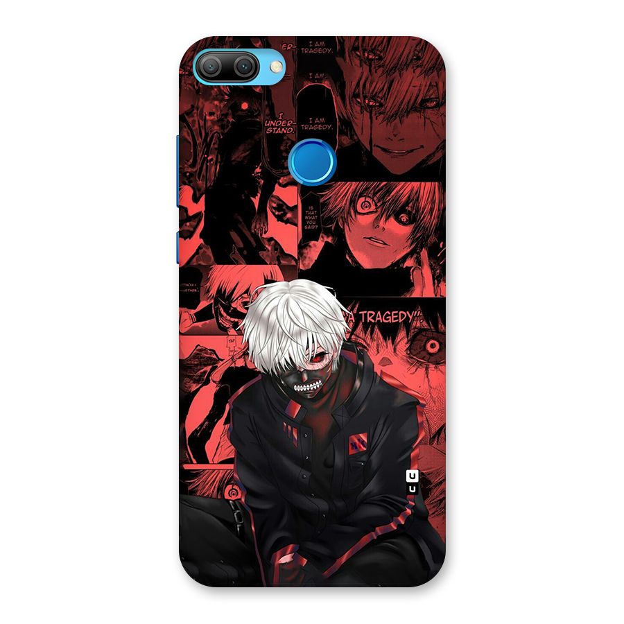 Toukyo Ghoul Kaneki Manga Back Case for Honor 9N