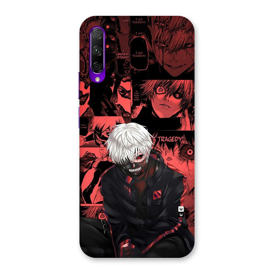 Toukyo Ghoul Kaneki Manga Back Case for Honor 9X Pro