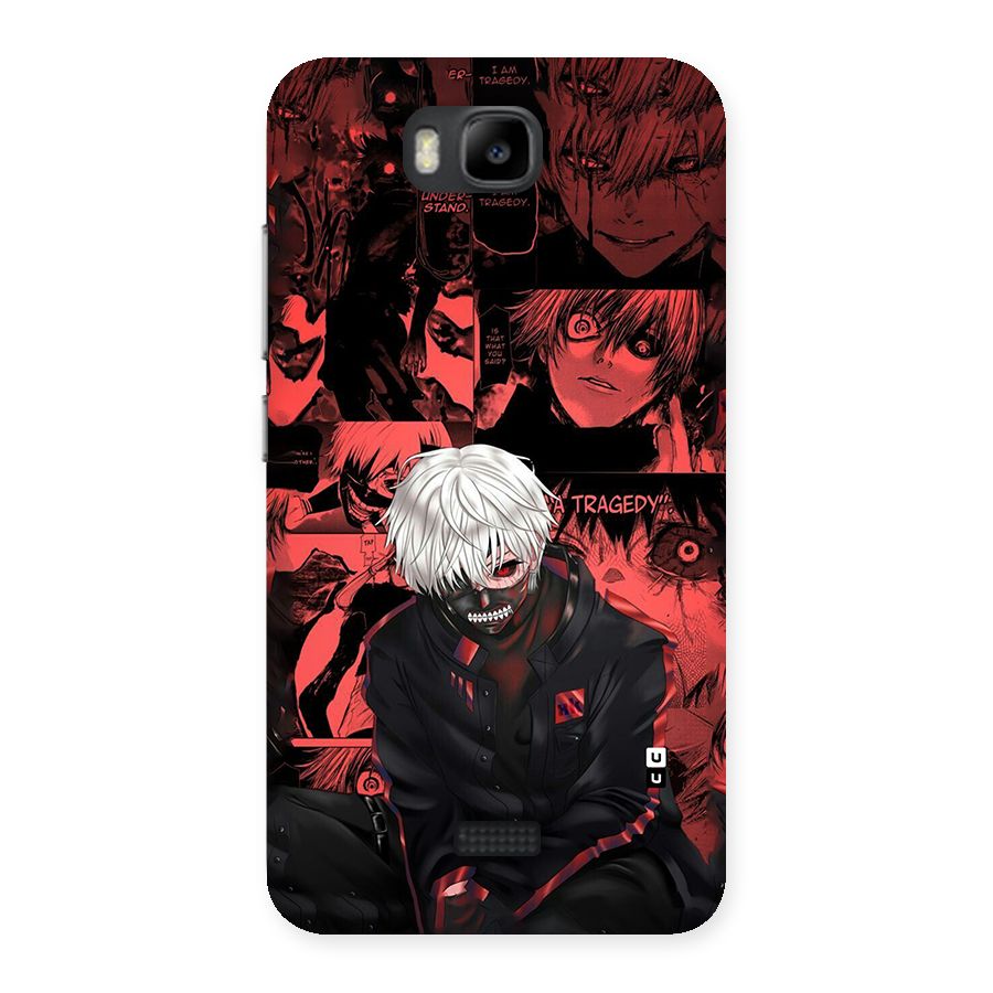 Toukyo Ghoul Kaneki Manga Back Case for Honor Bee