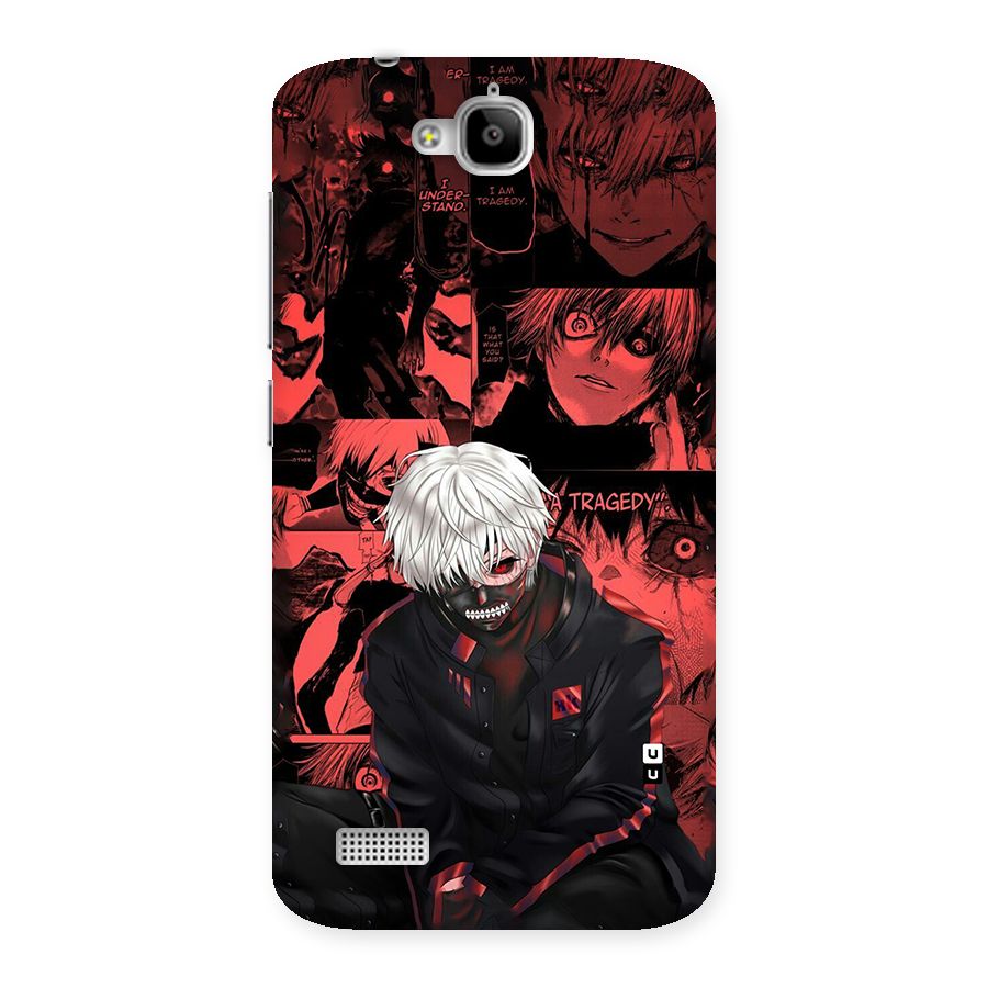 Toukyo Ghoul Kaneki Manga Back Case for Honor Holly