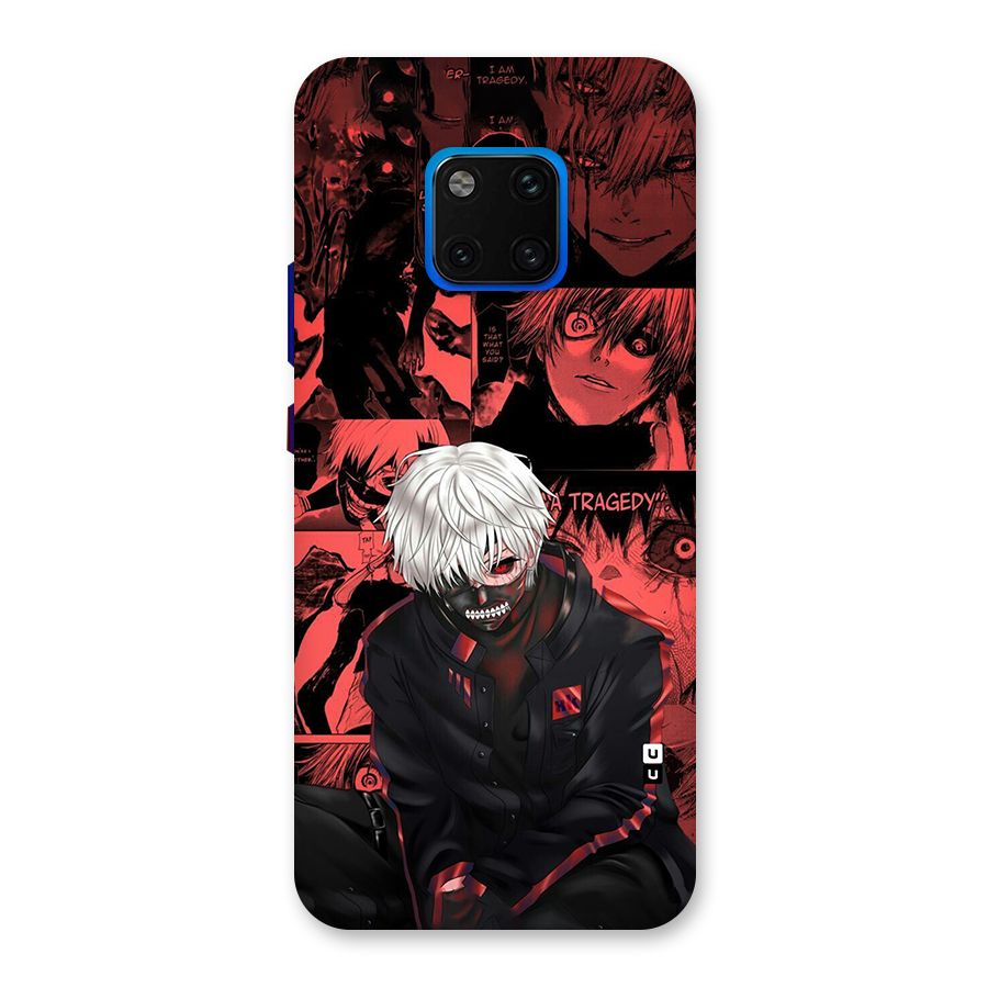 Toukyo Ghoul Kaneki Manga Back Case for Huawei Mate 20 Pro