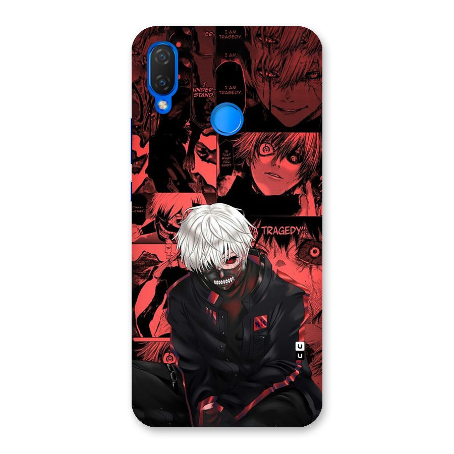 Toukyo Ghoul Kaneki Manga Back Case for Huawei P Smart Plus