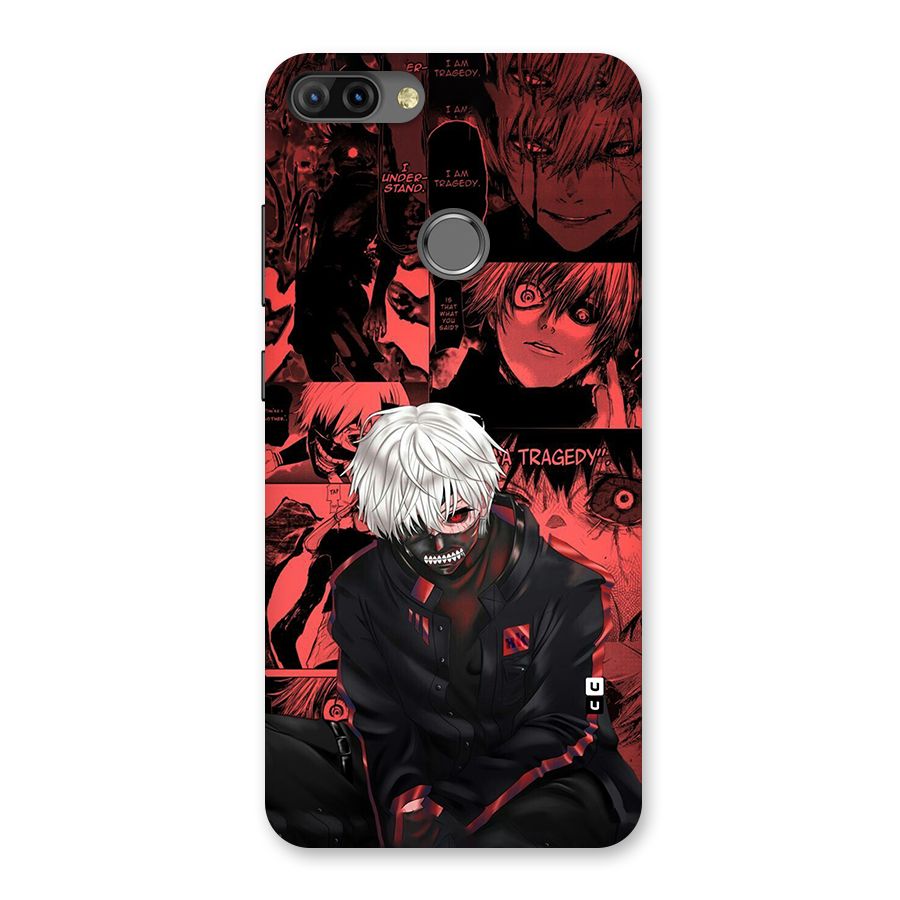 Toukyo Ghoul Kaneki Manga Back Case for Infinix Hot 6 Pro