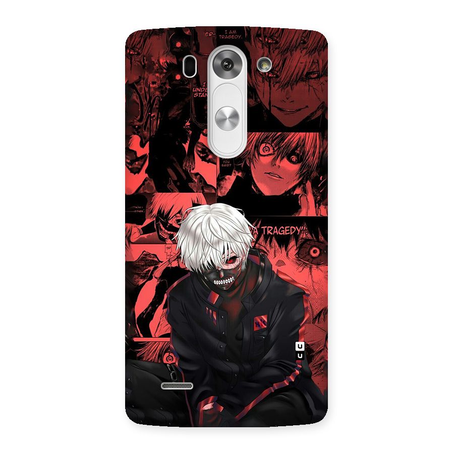 Toukyo Ghoul Kaneki Manga Back Case for LG G3 Mini