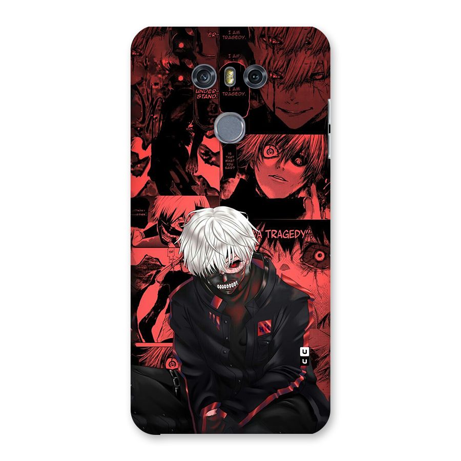 Toukyo Ghoul Kaneki Manga Back Case for LG G6