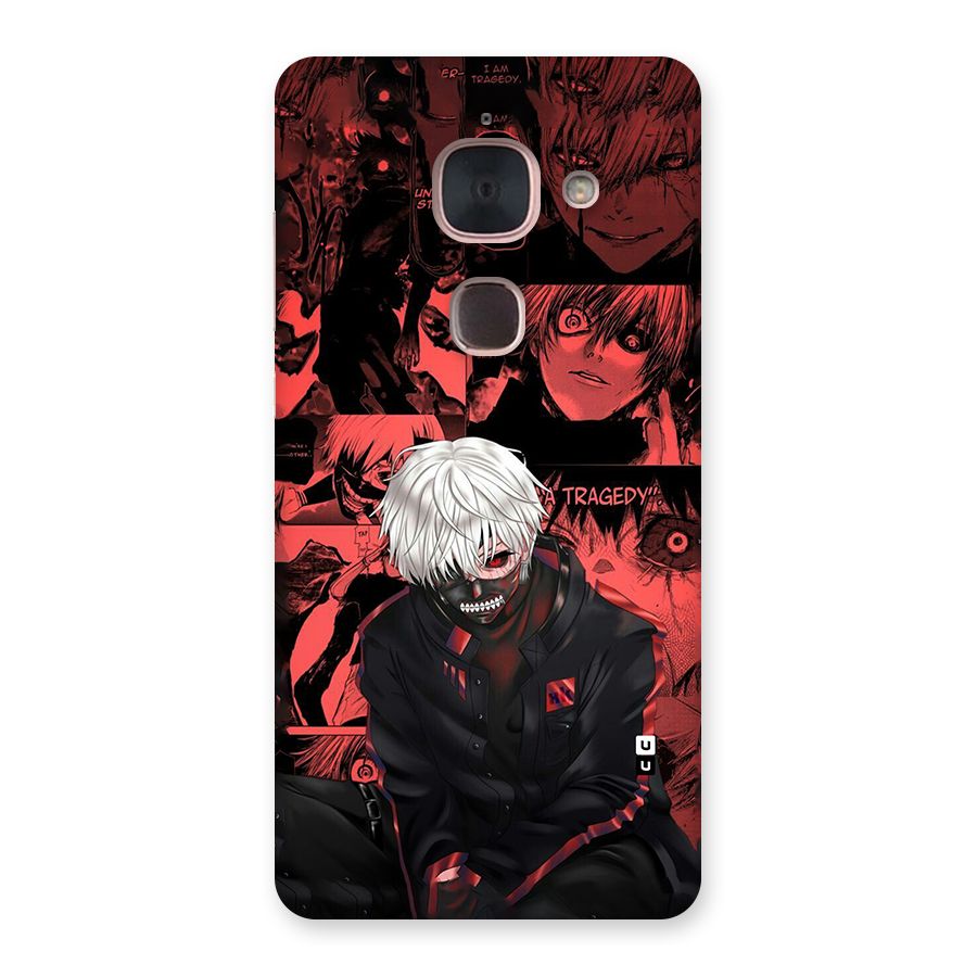 Toukyo Ghoul Kaneki Manga Back Case for Le Max 2