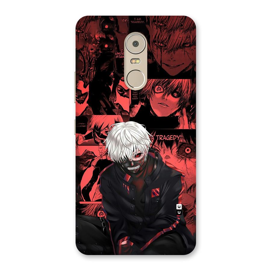 Toukyo Ghoul Kaneki Manga Back Case for Lenovo K6 Note