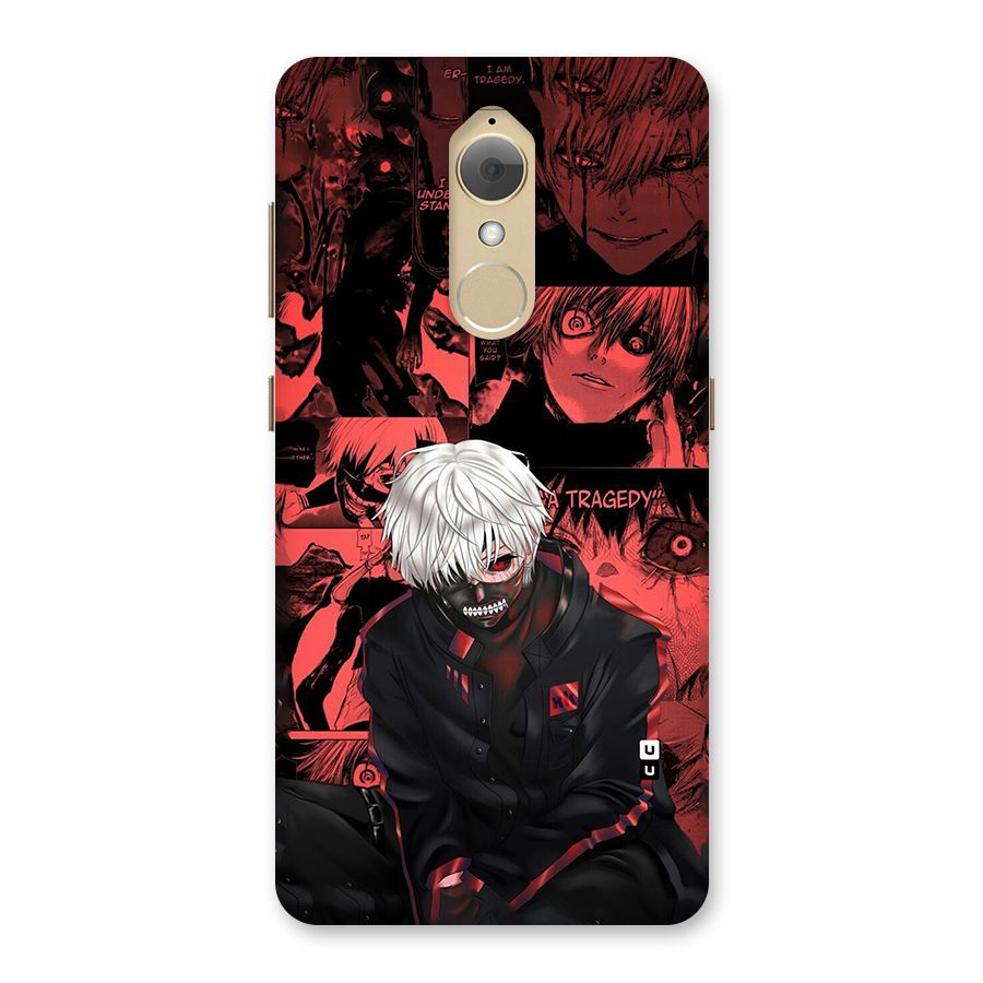 Toukyo Ghoul Kaneki Manga Back Case for Lenovo K8