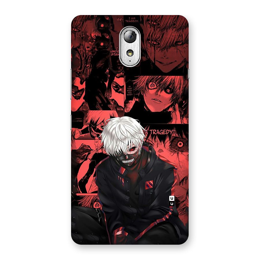 Toukyo Ghoul Kaneki Manga Back Case for Lenovo Vibe P1M