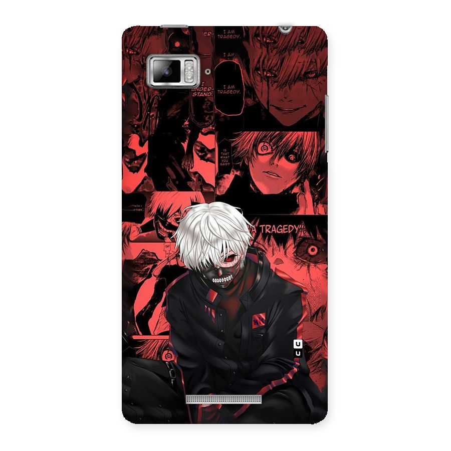 Toukyo Ghoul Kaneki Manga Back Case for Lenovo Vibe Z K910
