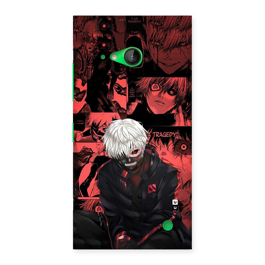 Toukyo Ghoul Kaneki Manga Back Case for Lumia 730