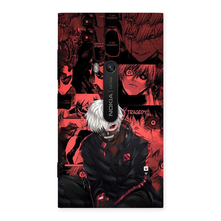 Toukyo Ghoul Kaneki Manga Back Case for Lumia 920