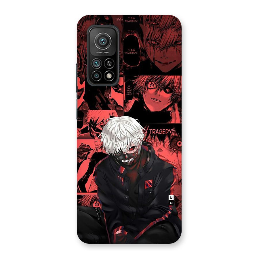 Toukyo Ghoul Kaneki Manga Back Case for Mi 10T Pro 5G
