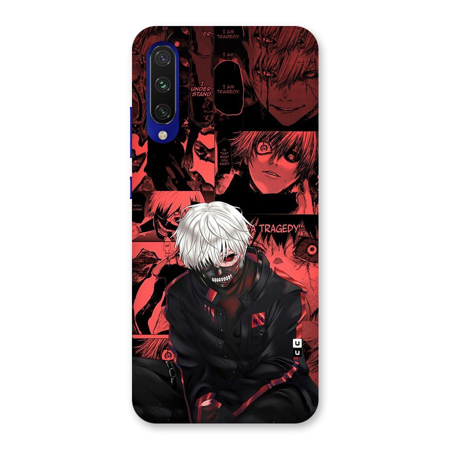 Toukyo Ghoul Kaneki Manga Back Case for Mi A3