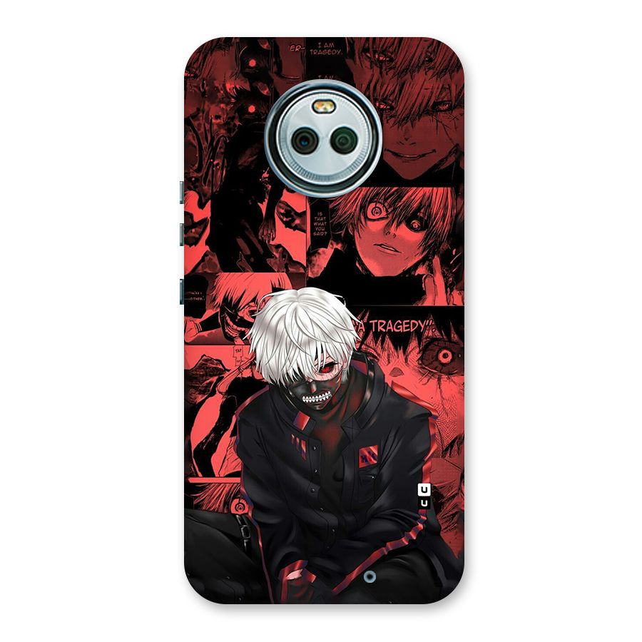 Toukyo Ghoul Kaneki Manga Back Case for Moto X4