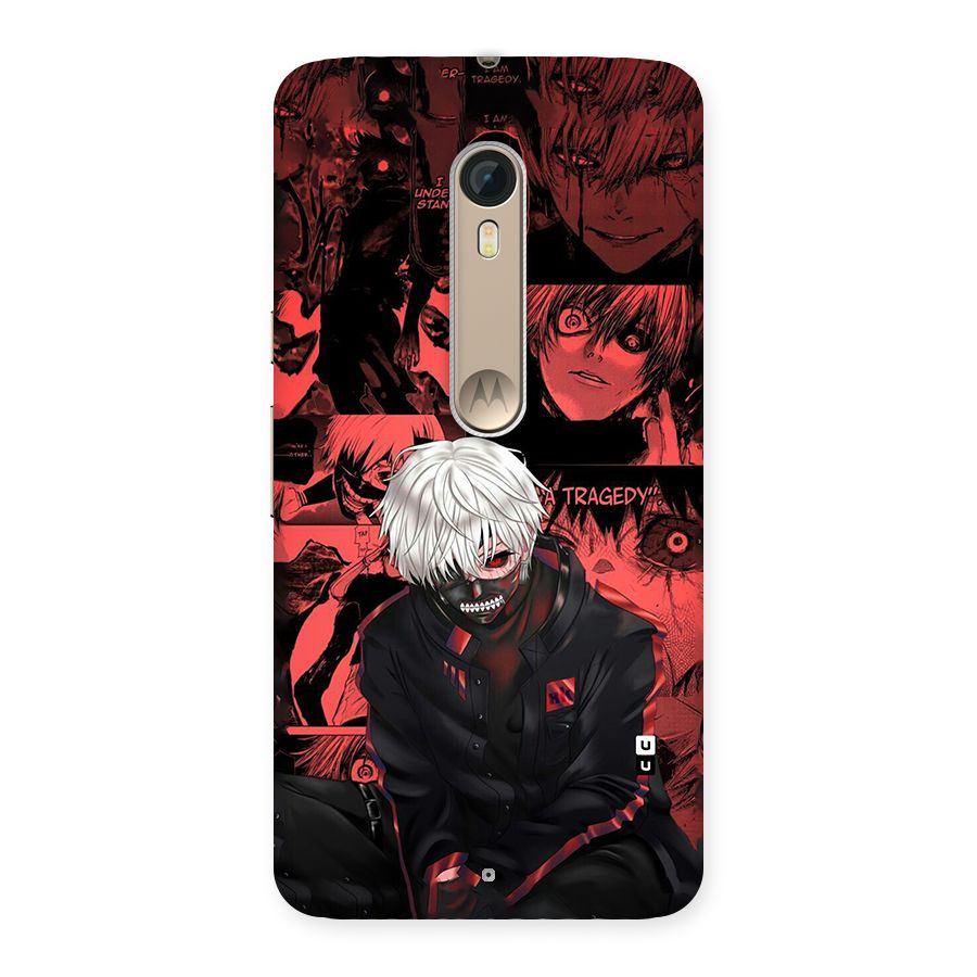Toukyo Ghoul Kaneki Manga Back Case for Moto X Style