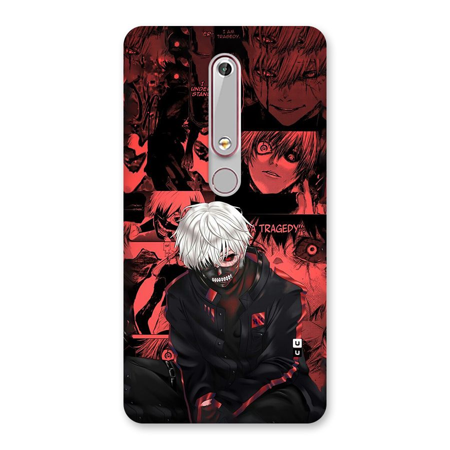 Toukyo Ghoul Kaneki Manga Back Case for Nokia 6.1