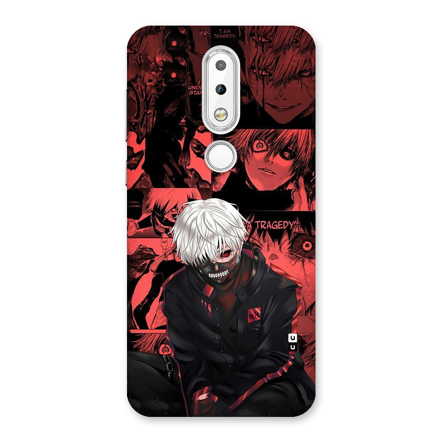 Toukyo Ghoul Kaneki Manga Back Case for Nokia 6.1 Plus
