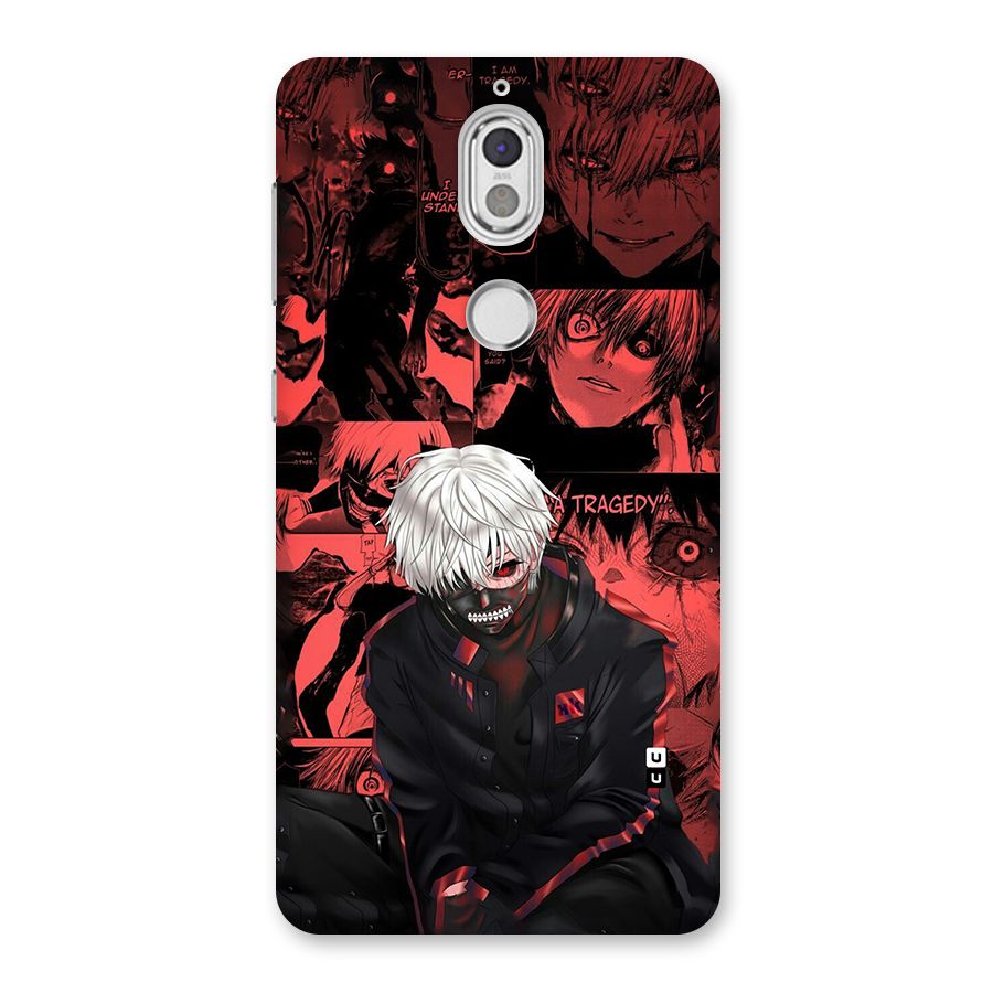 Toukyo Ghoul Kaneki Manga Back Case for Nokia 7