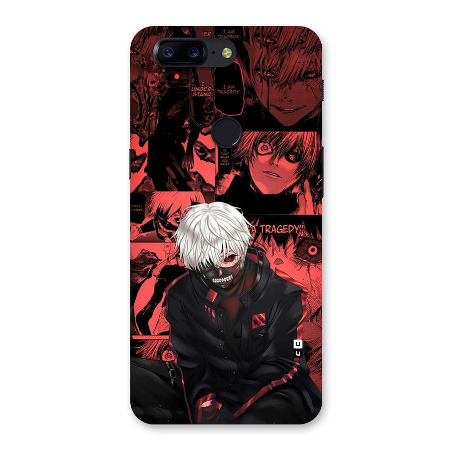 Toukyo Ghoul Kaneki Manga Back Case for OnePlus 5T