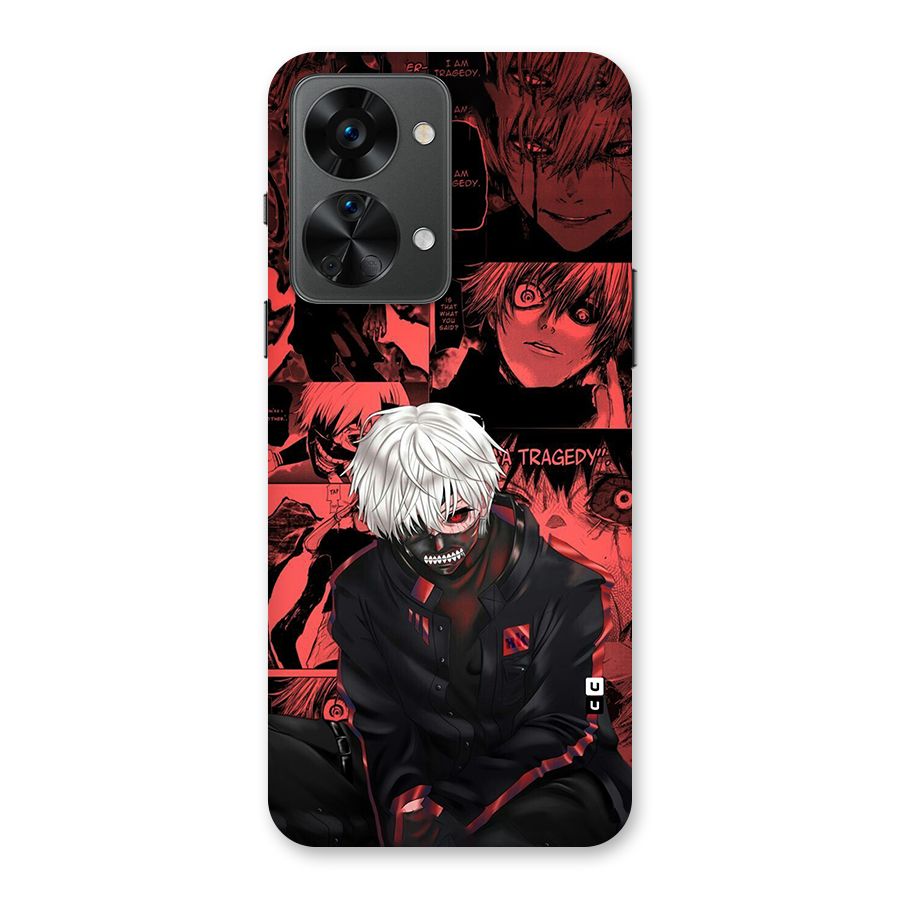 Toukyo Ghoul Kaneki Manga Back Case for OnePlus Nord 2T