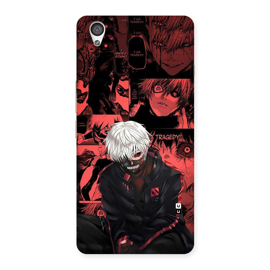 Toukyo Ghoul Kaneki Manga Back Case for OnePlus X