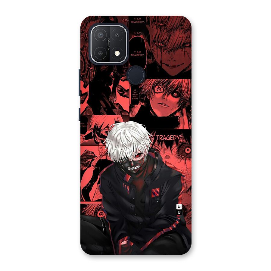 Toukyo Ghoul Kaneki Manga Back Case for Oppo A15