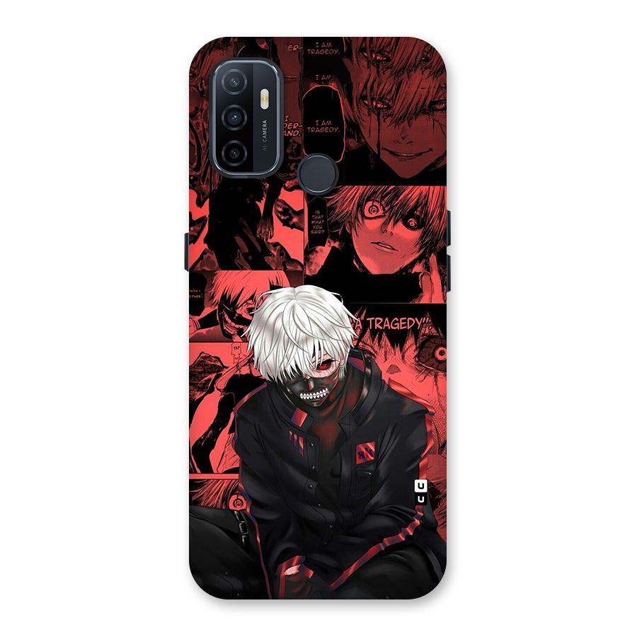 Toukyo Ghoul Kaneki Manga Back Case for Oppo A53