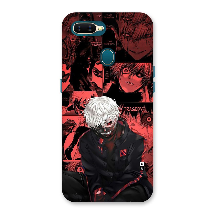 Toukyo Ghoul Kaneki Manga Back Case for Oppo A7