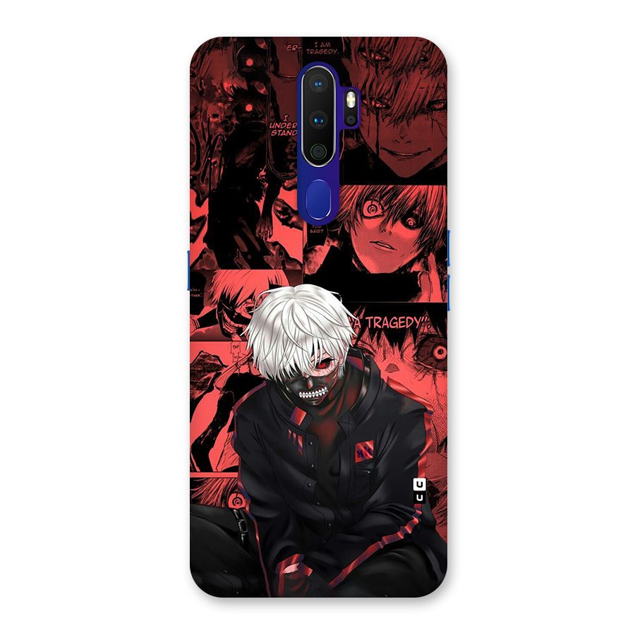 Toukyo Ghoul Kaneki Manga Back Case for Oppo A9 (2020)