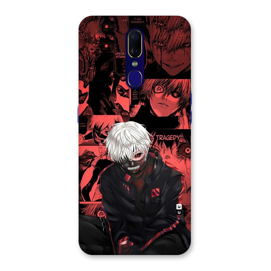 Toukyo Ghoul Kaneki Manga Back Case for Oppo F11