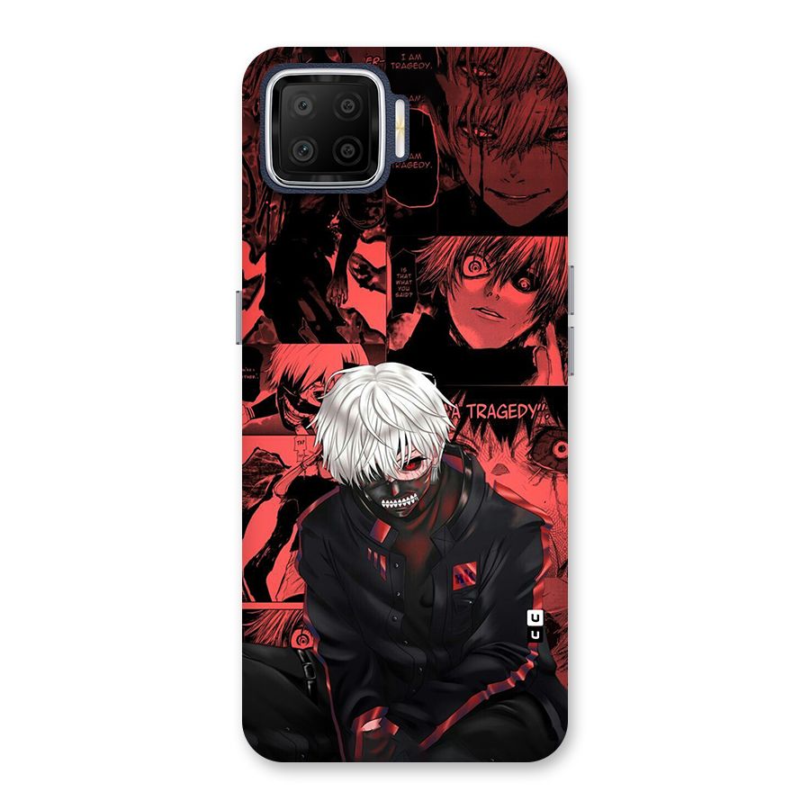 Toukyo Ghoul Kaneki Manga Back Case for Oppo F17
