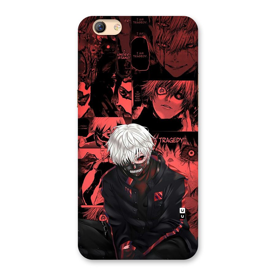 Toukyo Ghoul Kaneki Manga Back Case for Oppo F3 Plus