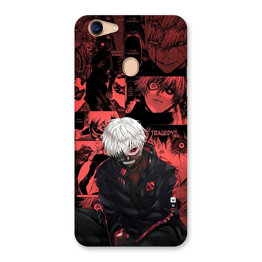 Toukyo Ghoul Kaneki Manga Back Case for Oppo F5