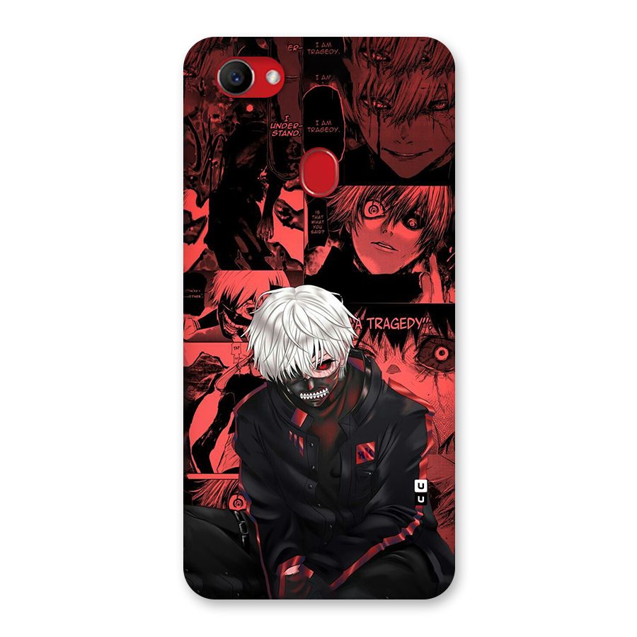 Toukyo Ghoul Kaneki Manga Back Case for Oppo F7