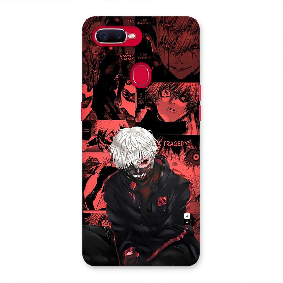 Toukyo Ghoul Kaneki Manga Back Case for Oppo F9 Pro