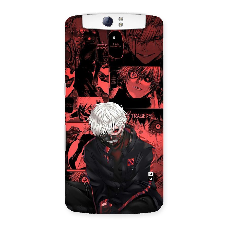 Toukyo Ghoul Kaneki Manga Back Case for Oppo N1