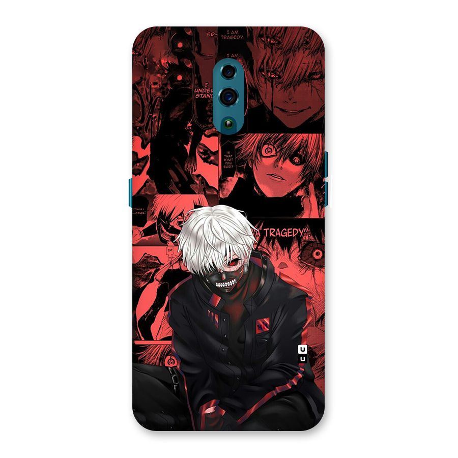 Toukyo Ghoul Kaneki Manga Back Case for Oppo Reno